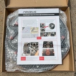 Firebug LED Brake Light For Spare Tires Jeep